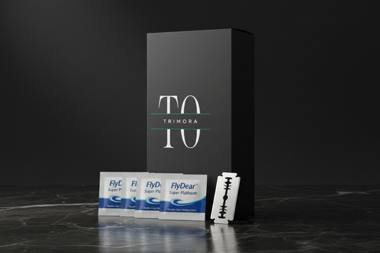 Trimora Branded Razor Blades Hero Shot